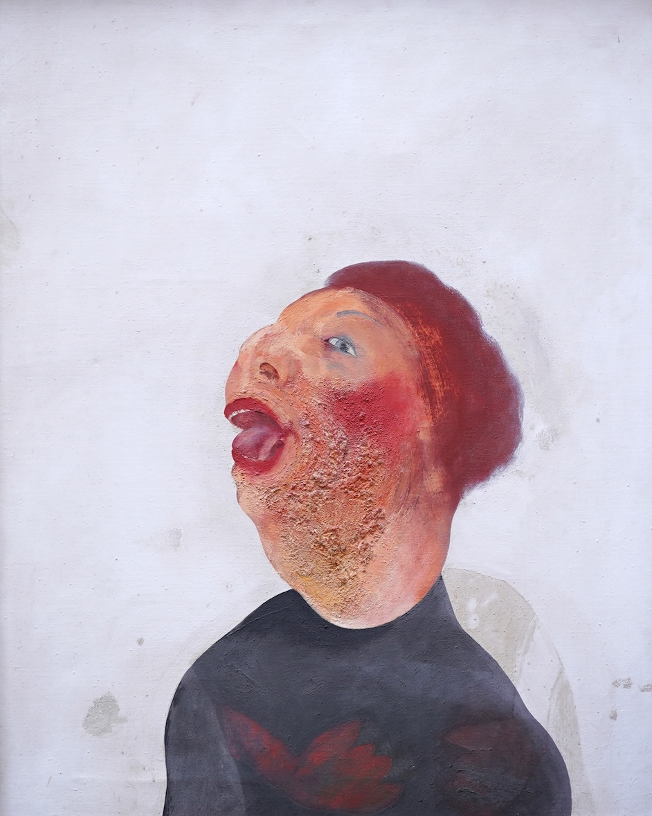 Maggi Hambling CBE, (b. 1945), ‘Lady Singing’